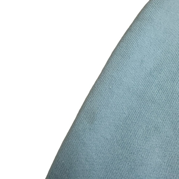 Vintage Sweatshirt Long Sleeve Crew Neck Pastel Blue Bear Graphic Kawaii Small - Picture 6 of 8